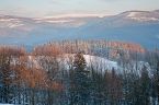 Pohled na zimn Krkonoe II (Jizersk hory)